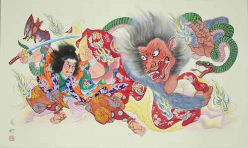 岩見重太郎 狒々退治